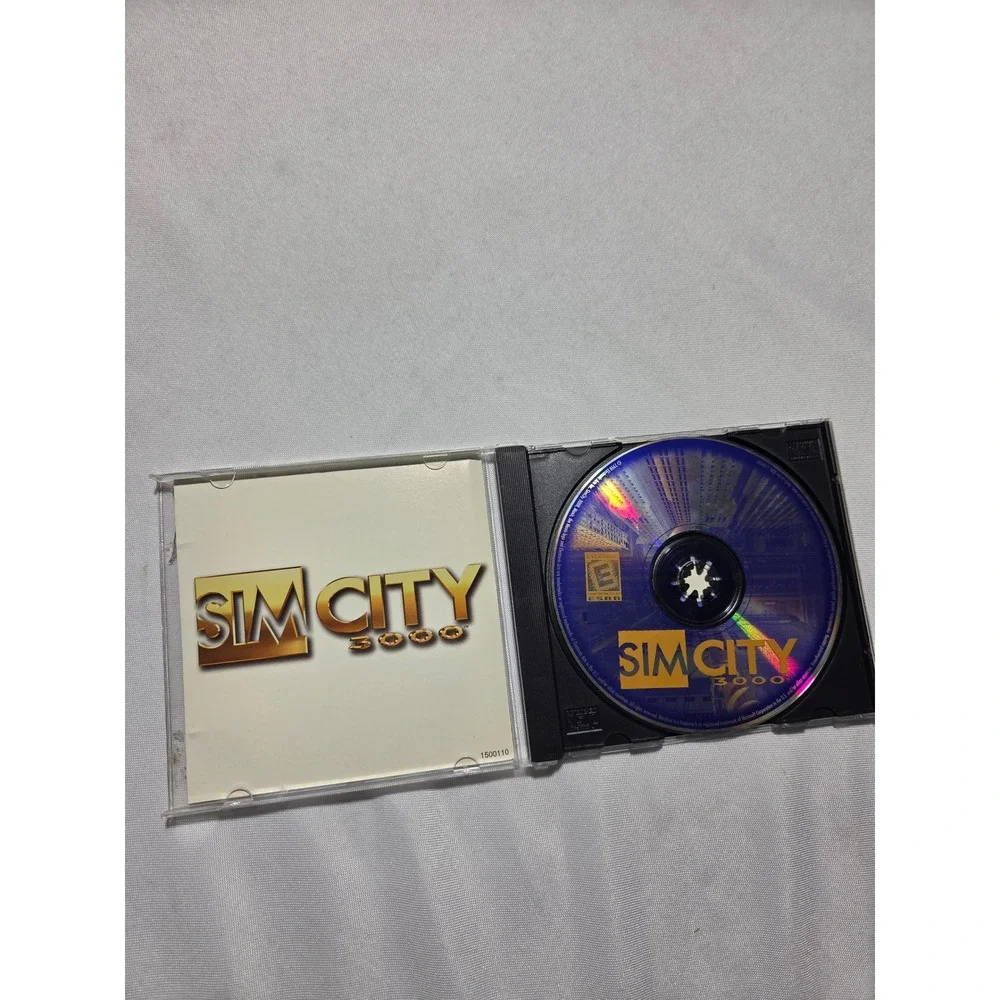 SimCity 3000 and SimCity 2000 Special Edition‎ PC Games Bundle Maxis Vintage
